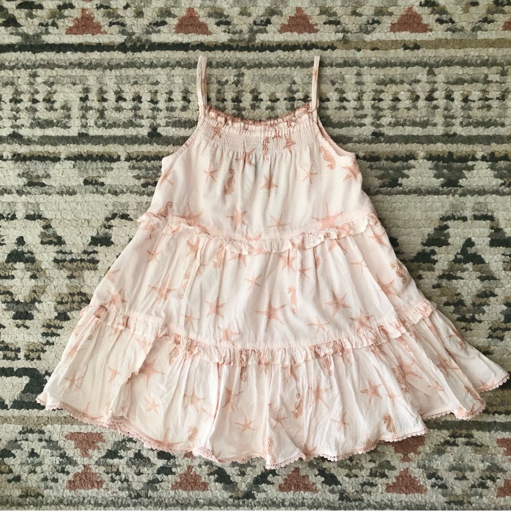 Cynthia Rowley Pink Ruffled Dress